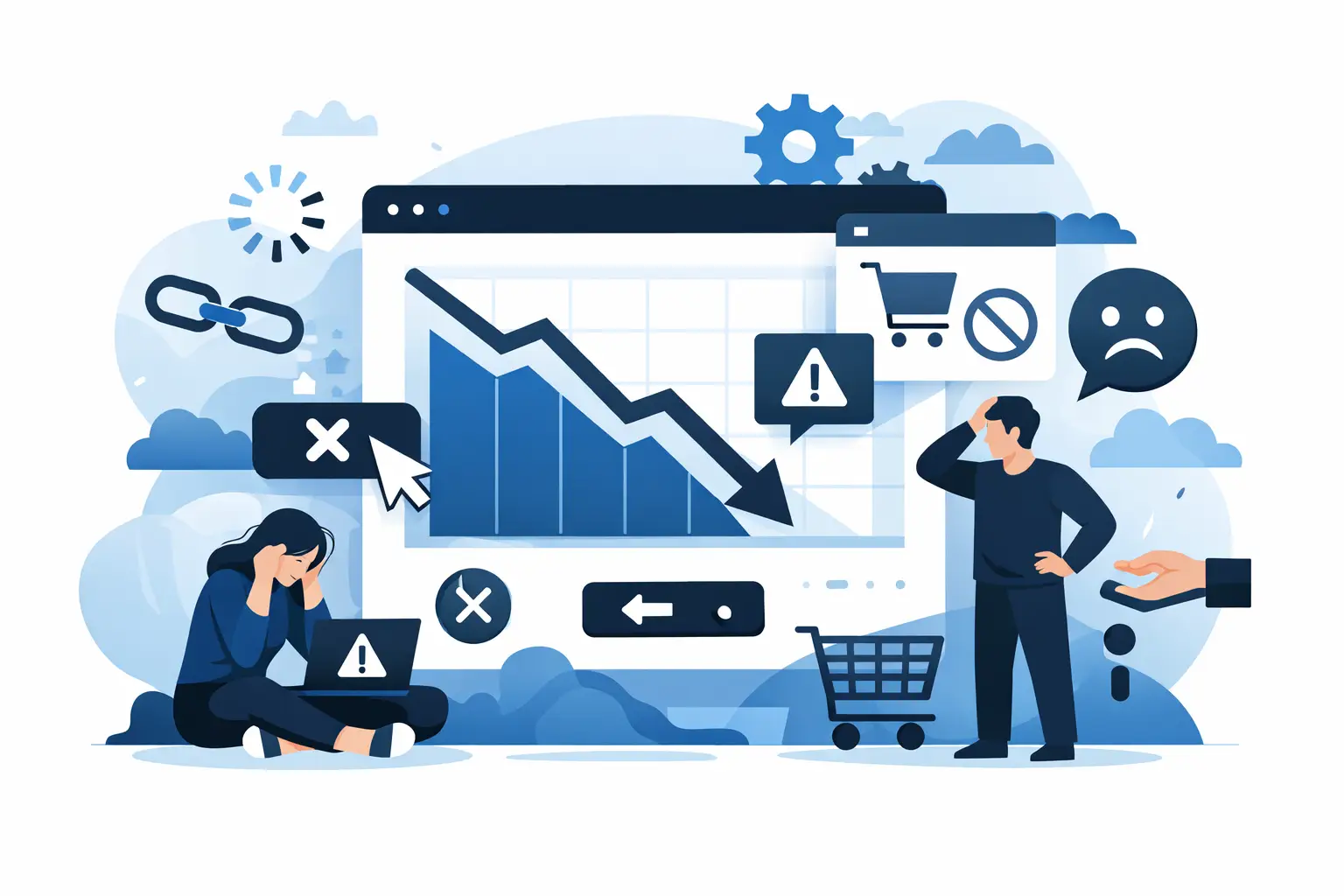 9 web mistakes that lower conversions