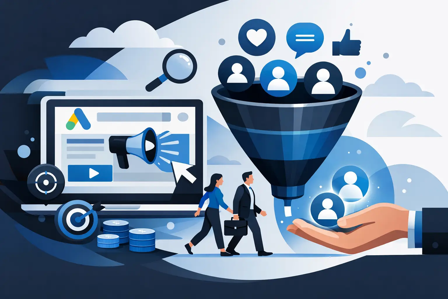 Google Ads for attracting real customers