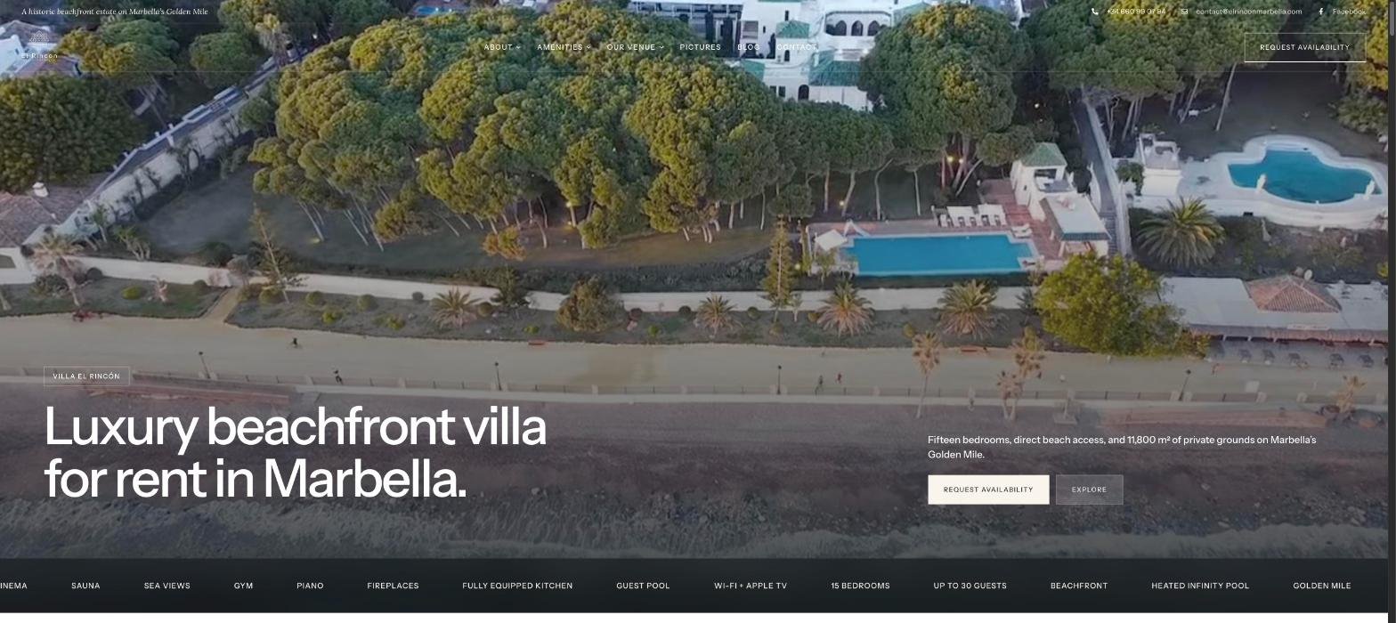 Proyecto El Rincón Marbella de AIRIS